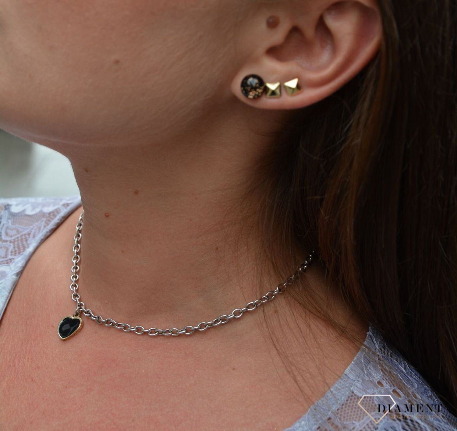 Srebrny naszyjnik z serduszkiem Fope Z1235.jpg